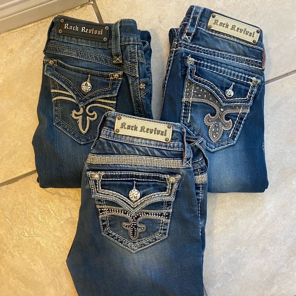Each pair of rock revivals $45 sold separately not a bundle
